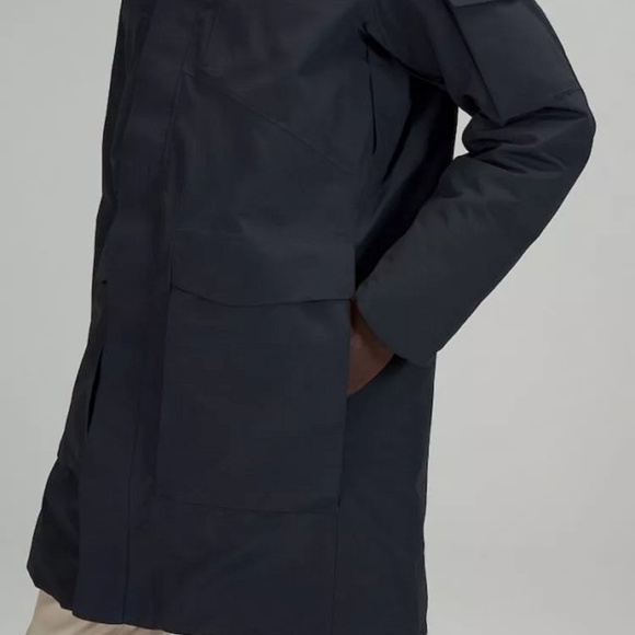 Lululemon Cold City Parka Navy Blue XL - Picture 3 of 5